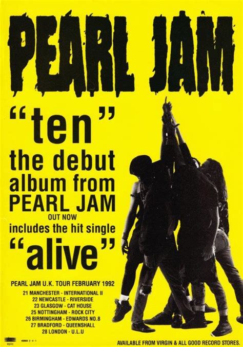 Pearl Jam Ten Poster Prints4u