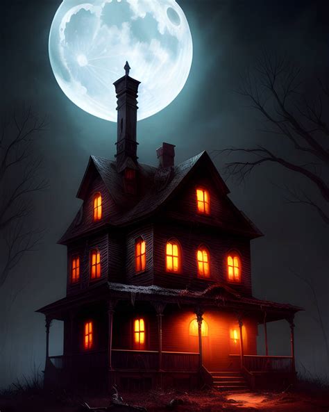 Big Spooky House By Dubbedemotions On Deviantart