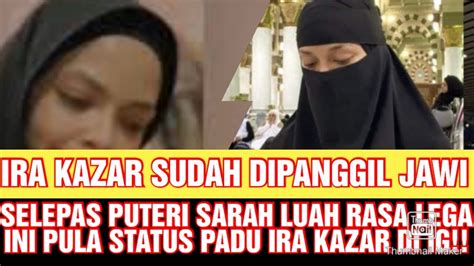 Kini Viral Baru Sebentar Tadi Ira Kazar Post Status Seolah Olah Nak