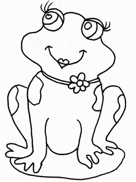 Coloriage Grenouille Gratuit Imprimer