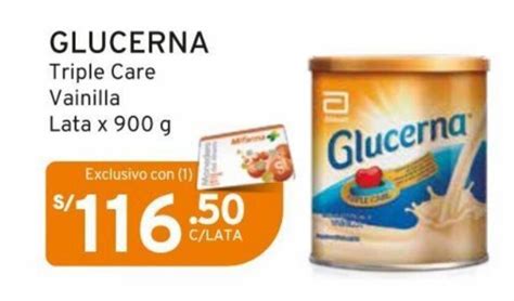 Glucerna Triple Care Vainilla Lata X G Oferta En Mifarma