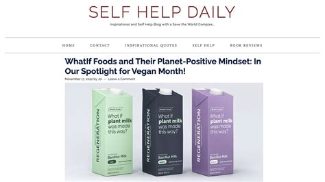 WhatIF Foods And Their Planet Positive Mission