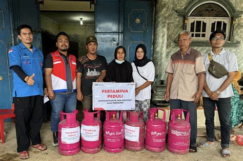 Pertamina Salurkan Bantuan Dexlite Dan Bright Gas Bagi Korban Banjir