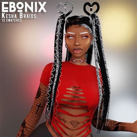 Ebonix Public Releases Sims Cc Gamingwithprincess Sims Hair Sims