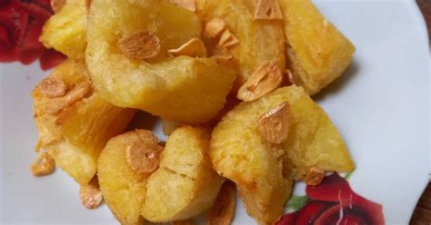 Resep Singkong Goreng Bawang Garam Oleh Bunda Zaza Cookpad