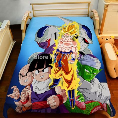 Best Wholesale Anime Manga Dragonball Z Bed Sheet 150 200cm Bedsheet