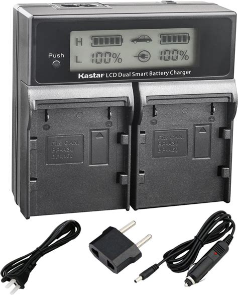 Amazon Kastar Lcd Dual Fast Charger For Canon Bp A Bp A Bp