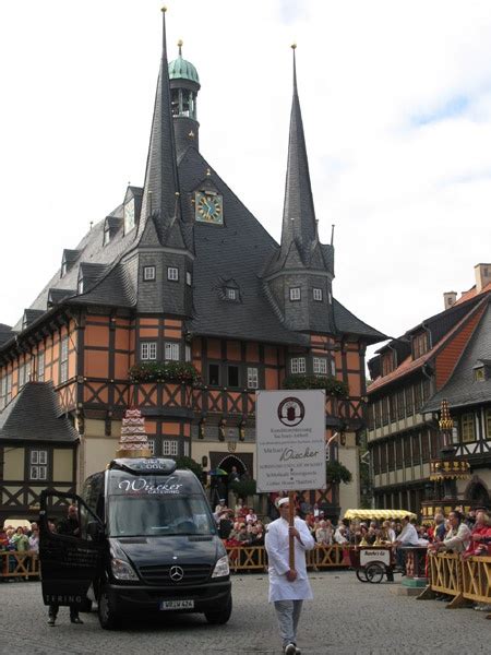 Festumzug Des Harzfest In Wernigerode Wieker Beim Festumzug