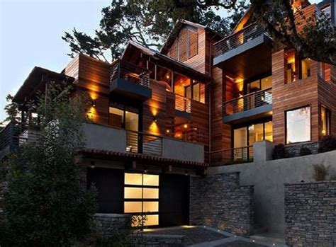 Ideas Amplifying Beautiful House Exterior With Unique Architectural