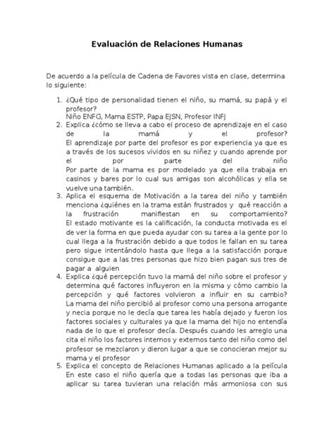 PDF Caso Práctico de Relaciones Humanas 1 DOKUMEN TIPS