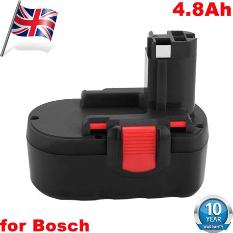 NEW 18V 4800mAH Ni MH Battery For Bosch BAT025 BAT180 PSR PSB 18VE GDS