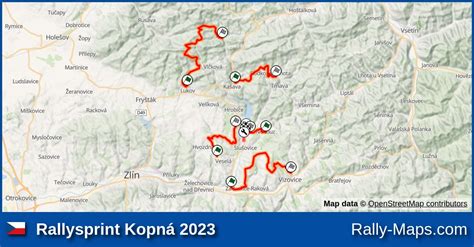 Mapy Zaplanuj Rallysprint Kopn Rajdtrasa Pl