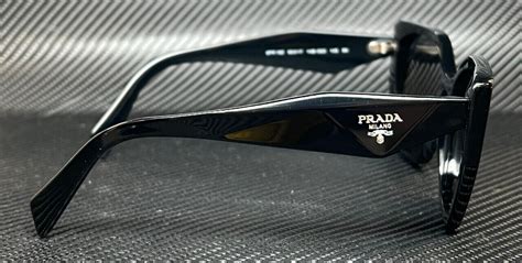 Prada Pr 19zs 1ab5s0 Black Dark Grey Women S 55 Mm Sunglasses Ebay