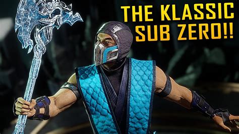 Klassic Skin Sub Zero In Action Mortal Kombat 11 Online Ranked