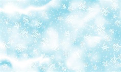 Premium Vector Falling Snow Background Vector Illustration