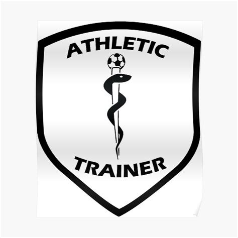 "Athletic Trainer- Soccer" Poster for Sale by nitsirk51 | Redbubble