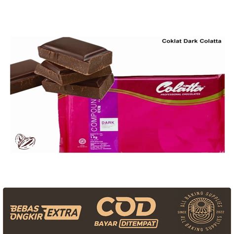 Jual Colatta Dark Chocolate Compound Cokelat Coklat Hitam Colatta