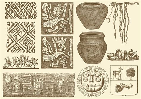 Ancient Peruvian Art - Download Free Vector Art, Stock Graphics & Images