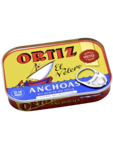 Anchoas Del Cant Brico En Aceite De Oliva Virgen Extra Ortiz Gran