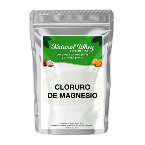 Cloruro De Magnesio Grado Usp Farmaceutico En Polvo Natural Whey