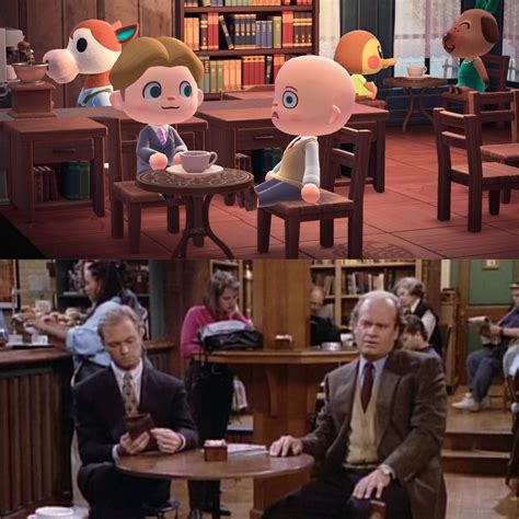 “Hello, Niles” - Frasier’s Café Nervosa Recreated in Animal Crossing ...