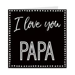 I Love You Papa Kaart House Of Lola