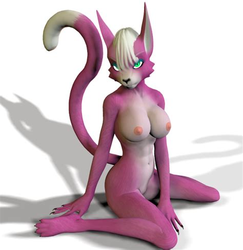 Rule 34 3d Anthro Cat Feline Female Female Only Fur Furry Katt Monroe Mammal Solo Star Fox