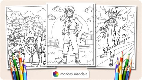 20 Naruto Coloring Pages Free Pdf Printables