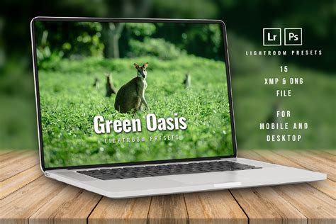 15 Green Oasis Lightroom Preset Graphic By ZHidayat Creative Fabrica