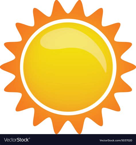 Sun Royalty Free Vector Image Vectorstock