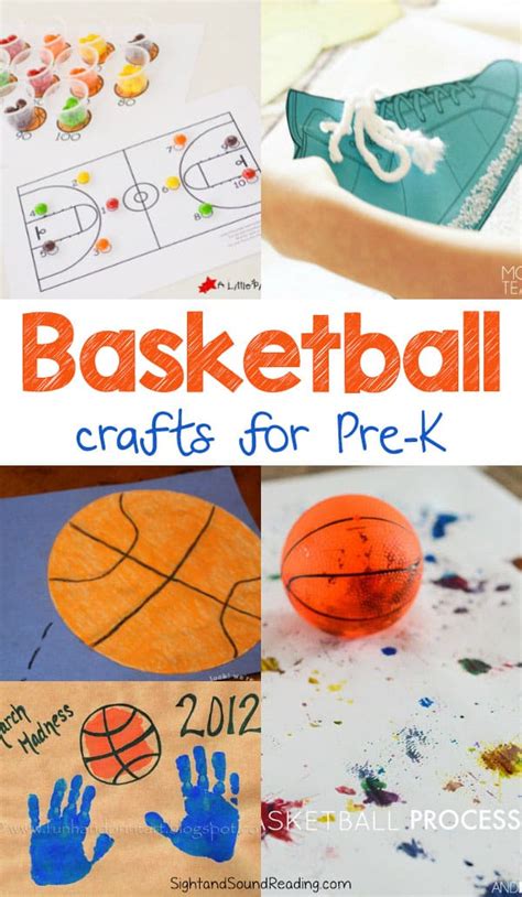 Basketball Crafts For Preschoolers Mrs Karles Sight And Sound Reading