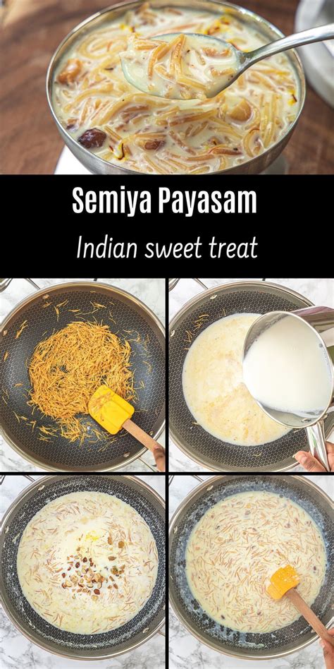 Semiya Payasam Recipe Seviyan Kheer Vermicelli Kheer Artofit