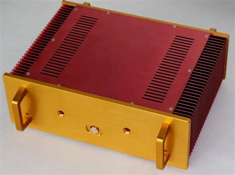 New Aluminum Chassis Power Amplifier Chassis Home Diy Audio Chassis