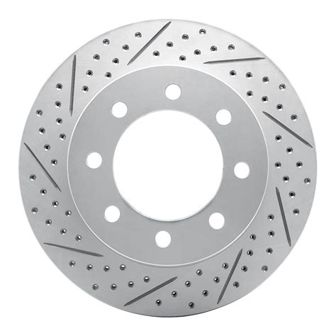 Dynamic Friction Company 830 40102l Geoperformance Drilled And Slotted