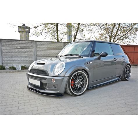 Front Ansatz Für Mini R53 Cooper S Jcw Schwarz Hochglanz Maxton Design Kaufen Mm Concepts