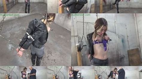 Left Hanging By Her Cuffed Clamped And Stretched Tits WMV 3000kbps Hunters Handcuffed