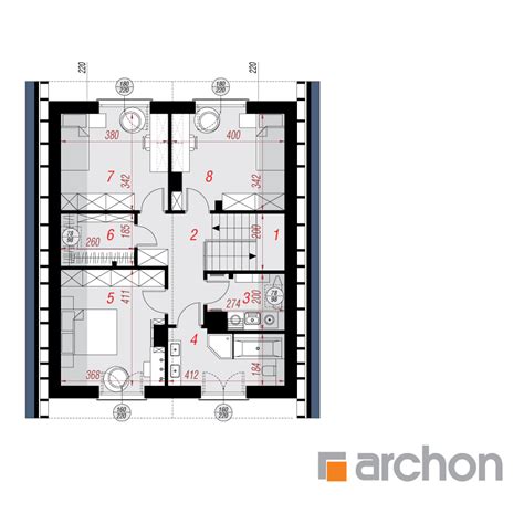 Projekt domu Dom w anyżku 4 ARCHON