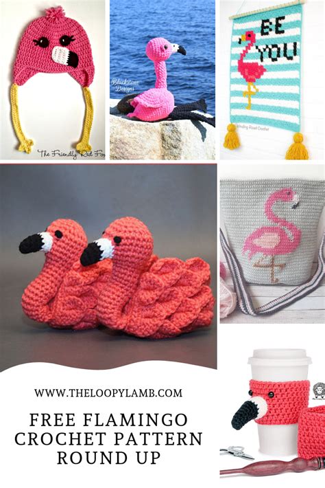 Free Flamingo Crochet Pattern Round Up The Loopy Lamb