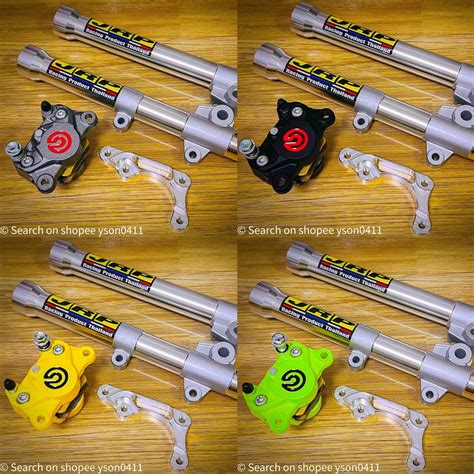 Lighten Front Shock Wave With 2pot Brake Caliper Brembo Wave Xrm Rs125