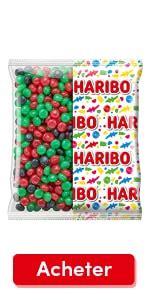 HARIBO Tagada Bonbons Arômatisés à la Fraise Boîte de 210 Bonbons