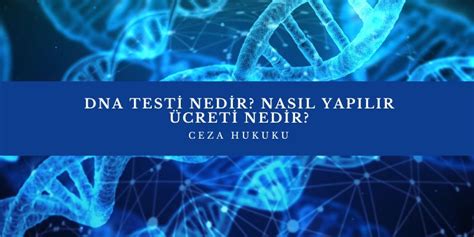 Dna Testi Nedir Nasıl Yapılır Ücreti Nedir 2025