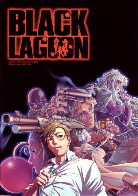 pin  black lagoon black lagoon anime black lagoon manga covers