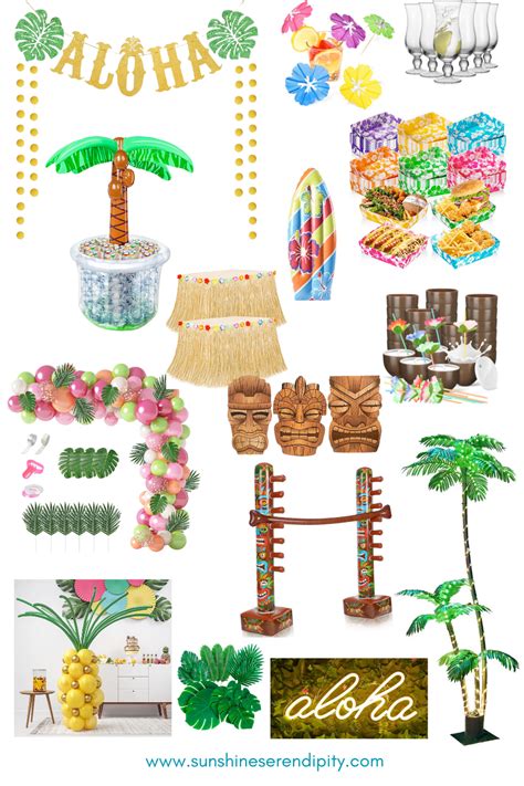 Luau Party Decorations in 2024 | Luau theme party, Luau party ...