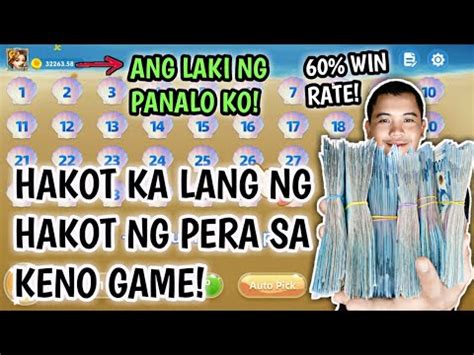 Keno Game Hahakot Na Naman Tayo Ng Pera Dito Kita Ko Sa