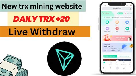 New Tron Trx Mining Website Best Trx Tron Site Daily Earning 20 Trx