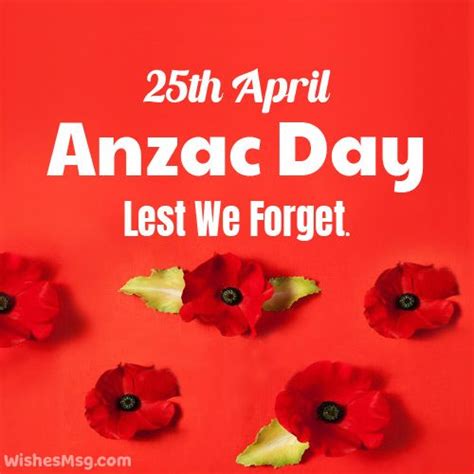 Anzac Day Wishes And Messages Wishesmsg Anzac Day Day Wishes Anzac