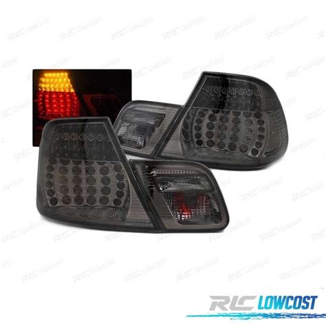 Pilotos Ahumados Con Intermitente Para Bmw E Coupe Led Dinamico