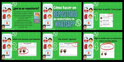 Sabes cómo hacer un repositorio en WhatsApp Imagenes Educativas