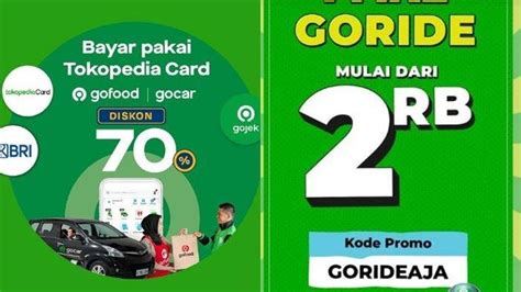 13 Kode Promo Gojek Terbaru Hari Ini 12 Mei 2024 Diskon GoRideRp2 Ribu