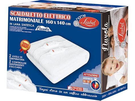 Liabel Scaldaletto Elettrico Matrimoniale X Cm Termocoperta